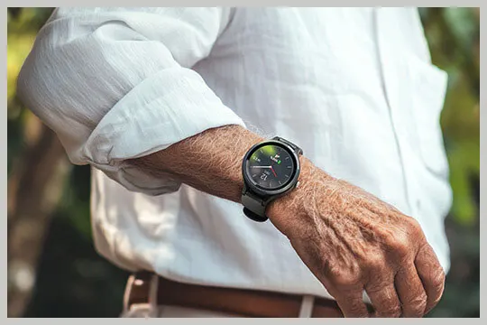 Old man wearing LiveLife watch