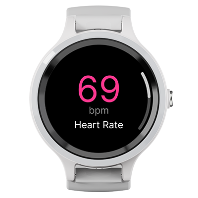 Continuous heart rate monitoring  - wellness only