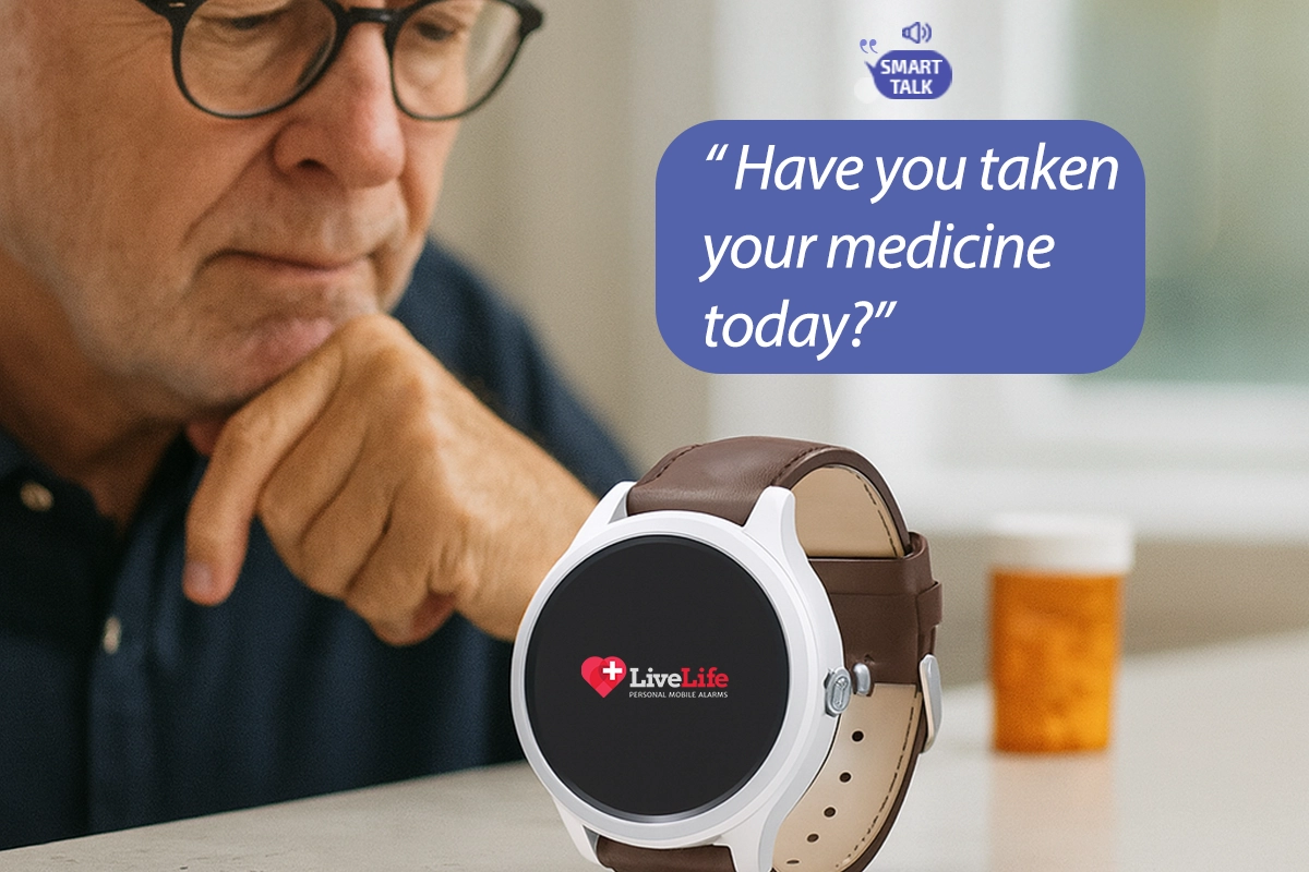 LiveLife Watch - Voice Reminder Feature