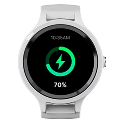 Livelife watch with Up to 37 hour battery and fast charging