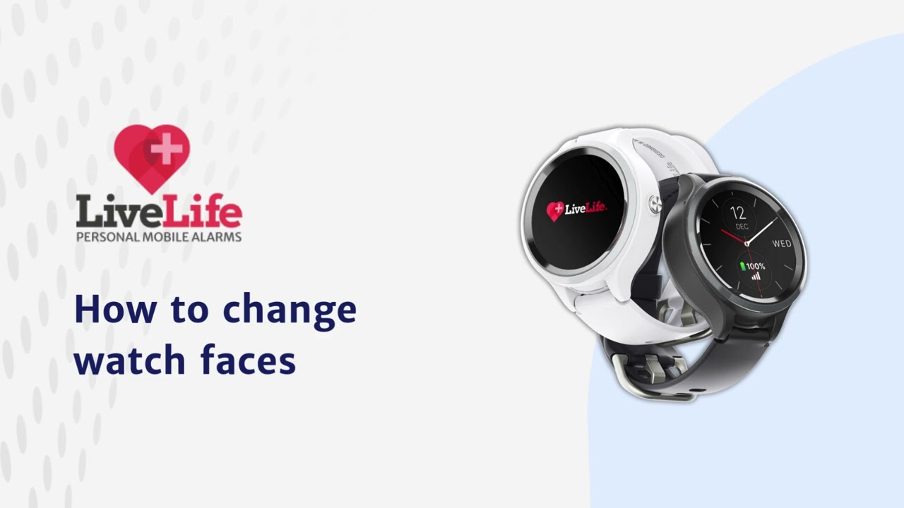 How to change the watch faces