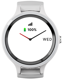 LiveLife Black watch with Brown Leather Bands