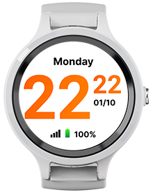 LiveLife Black watch with Brown Leather Bands