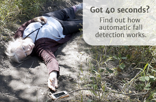 Thumbnail showing how fall detection alert systems work