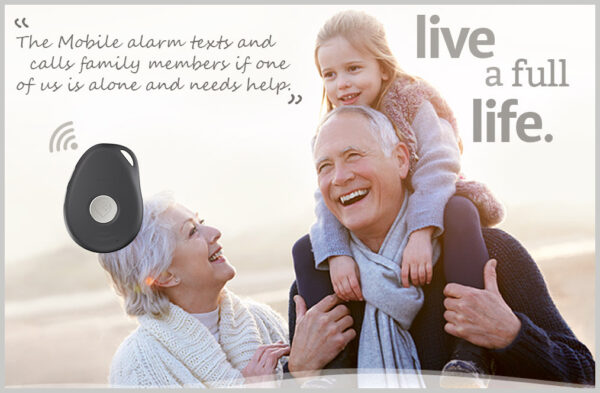 Waterproof Smart Watch with fall detection for seniors