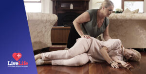 image of australian senior after a fall